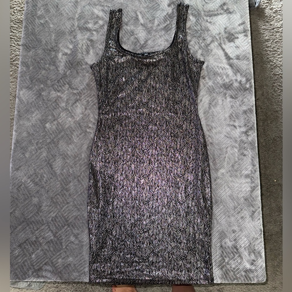 Shiny Mini Dress